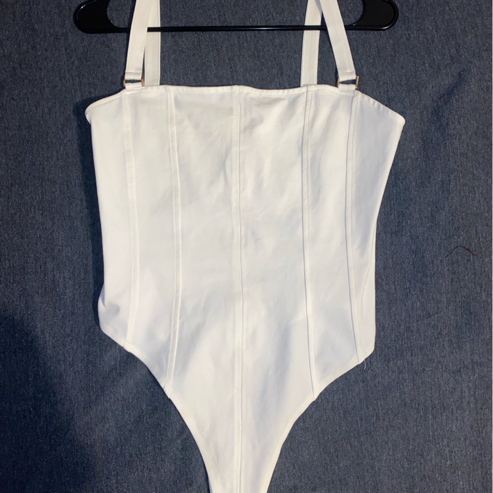 H&M body suit white